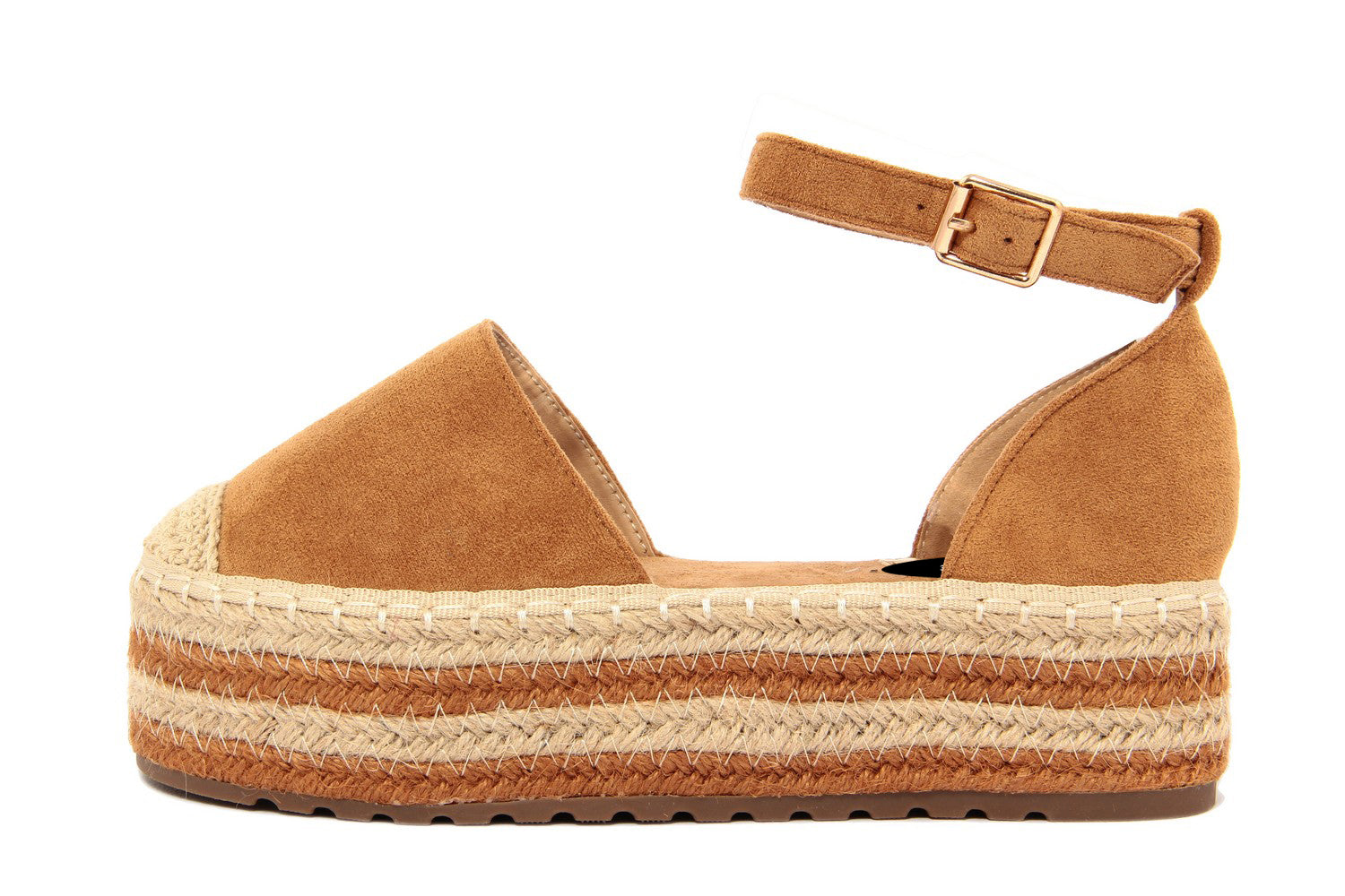 Sandali platform Donna colore Cuoio