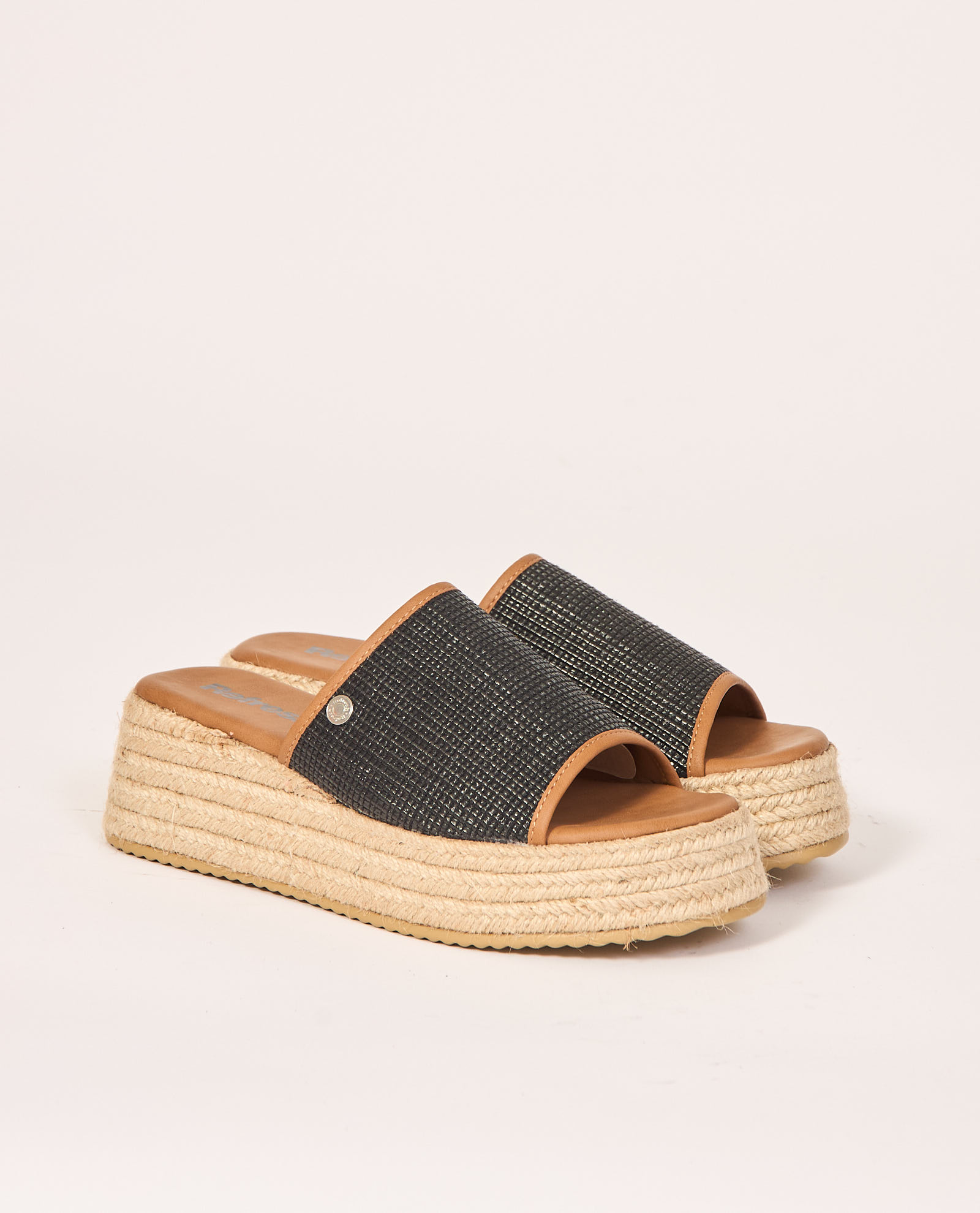 Scarpe espadrillas Refresh modello con tacco con corda