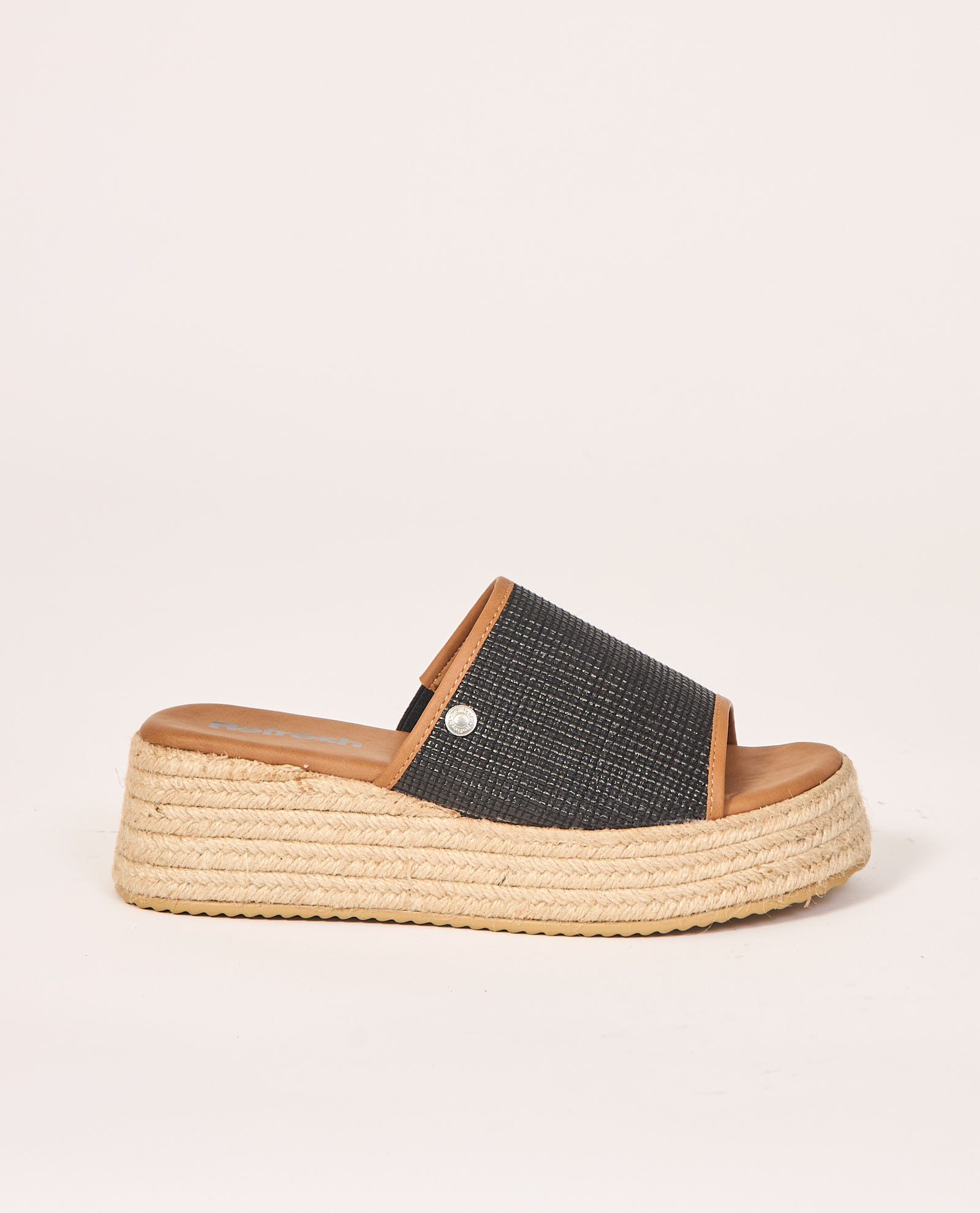 Scarpe espadrillas Refresh modello con tacco con corda