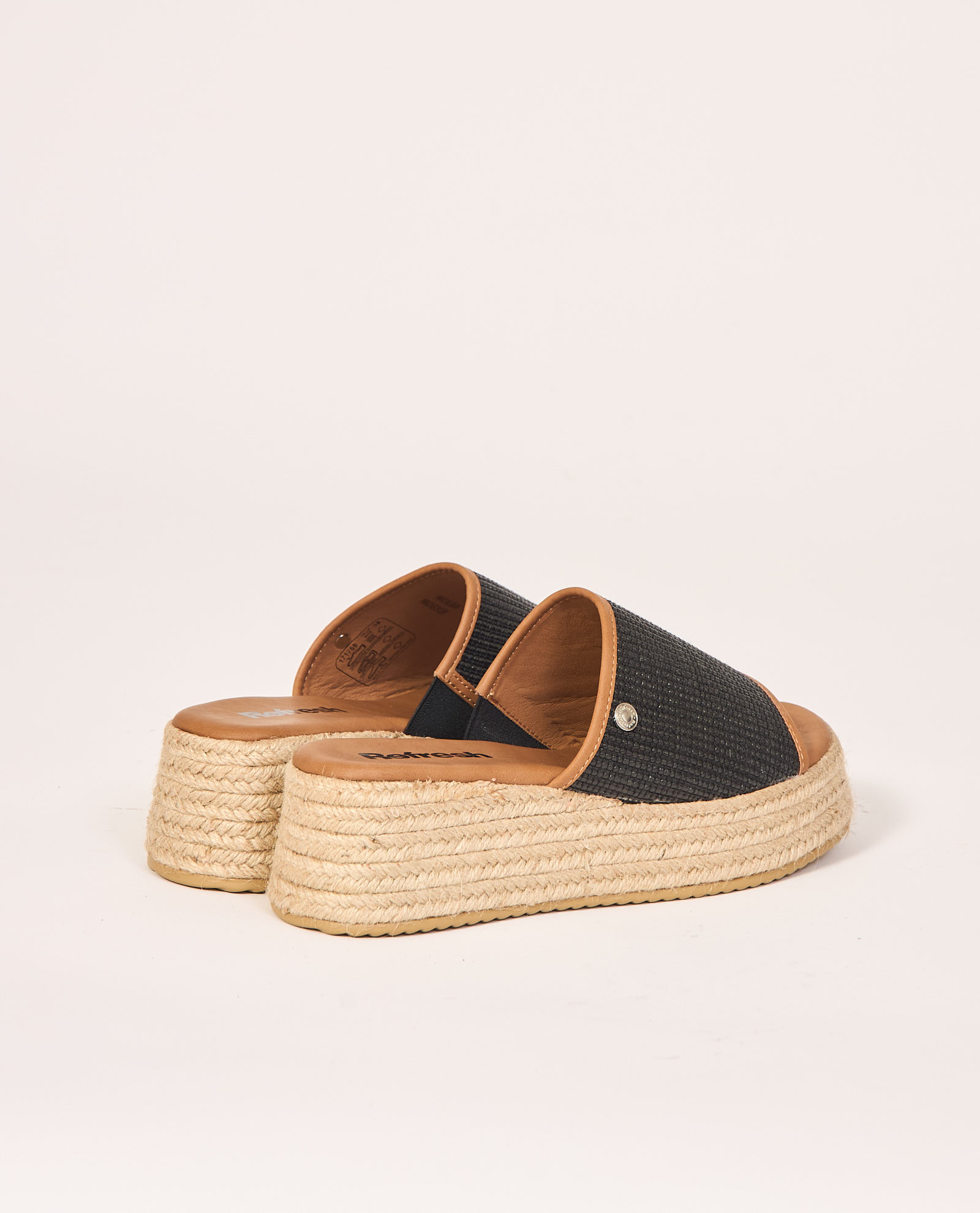 Scarpe espadrillas Refresh modello con tacco con corda