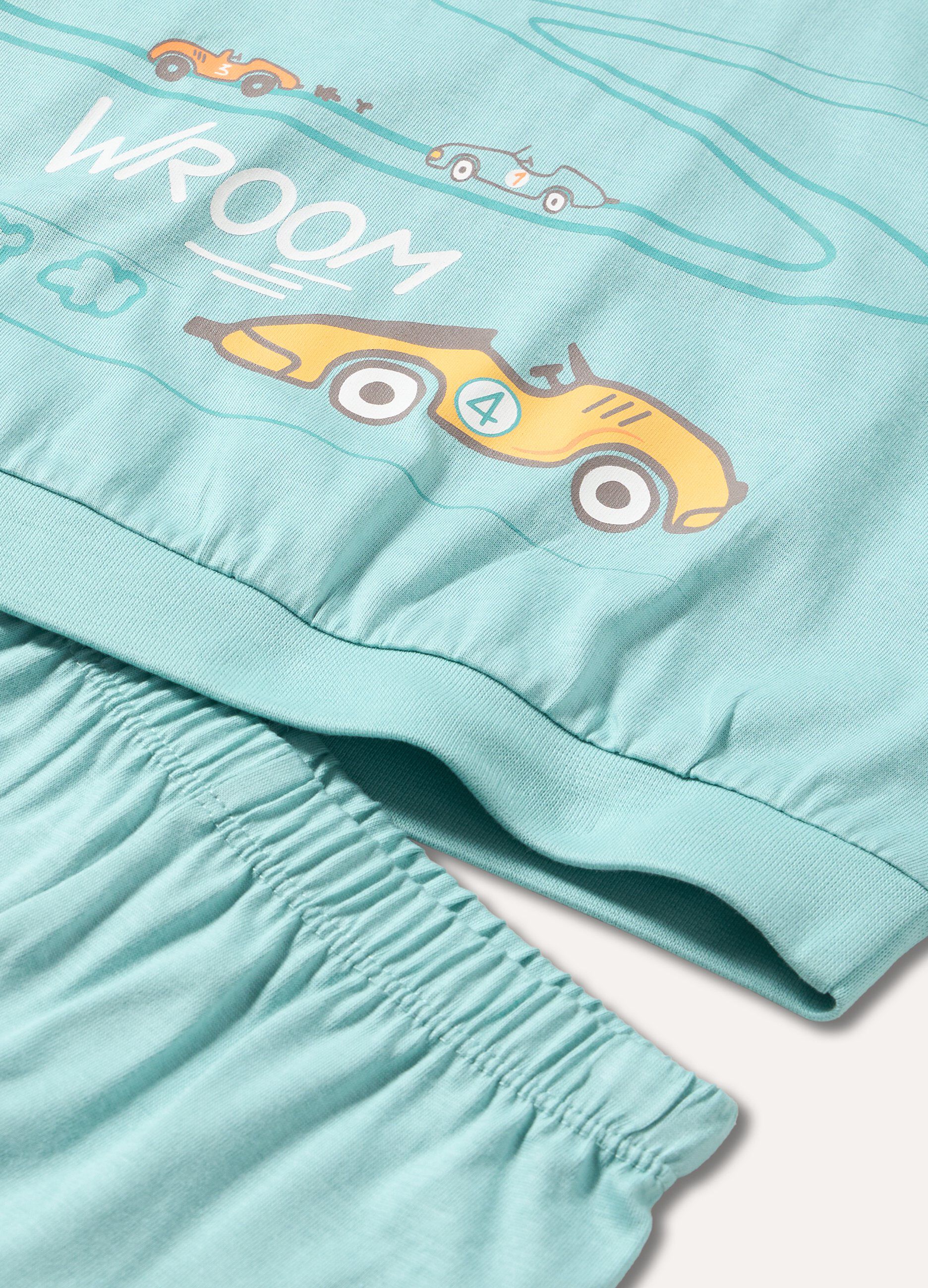 Set pigiama in puro cotone neonato
