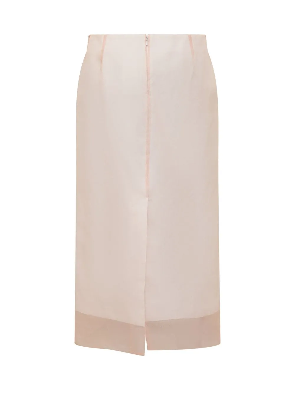 SPORTMAX Gonna in Cotone e Lino  