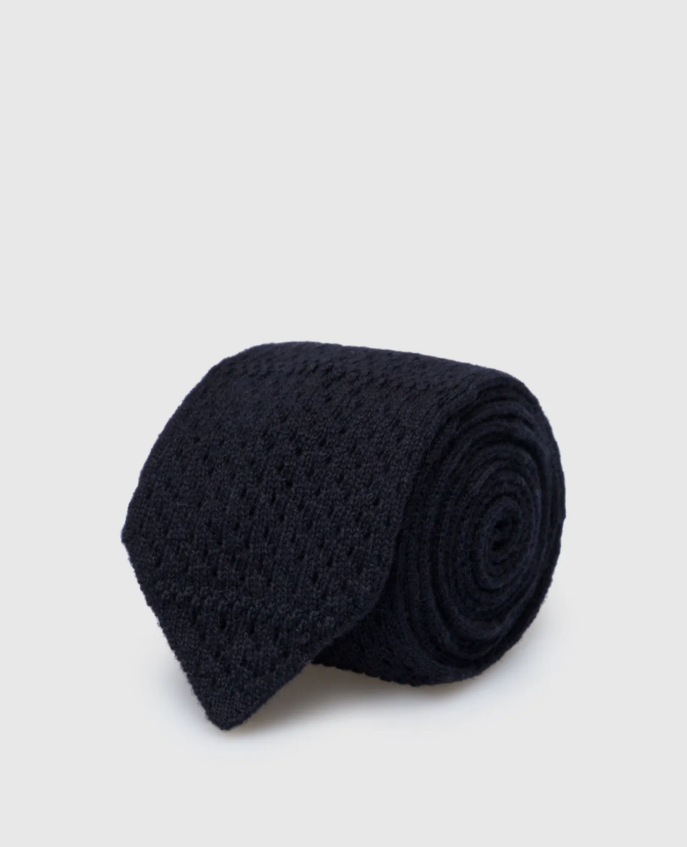 Stefano Ricci Cravatta per bambini in cashmere blu scuro YCRMTSR2600