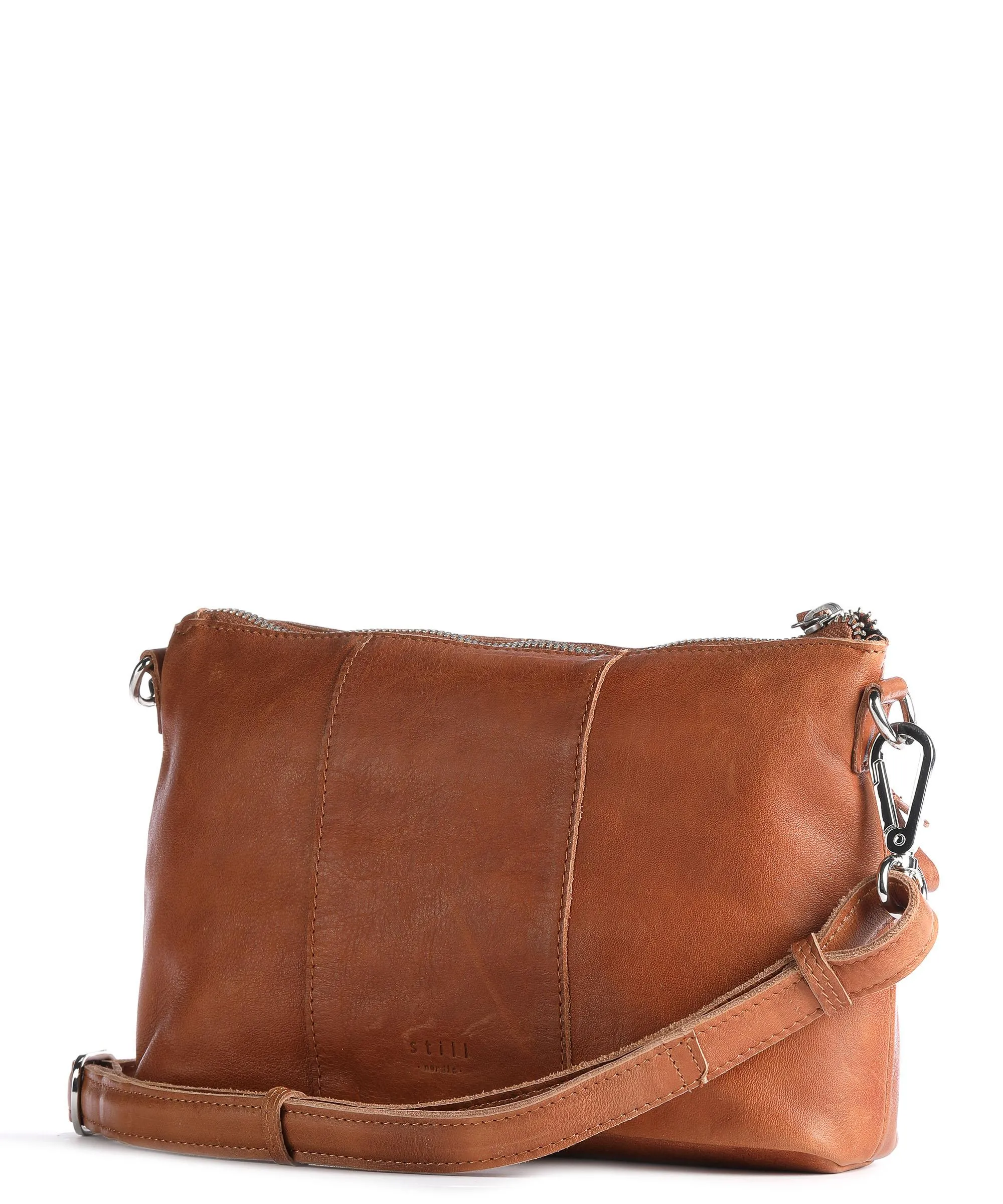  Still Nordic Basic Borsa a tracolla pelle di vacchetta finemente grana caramello  