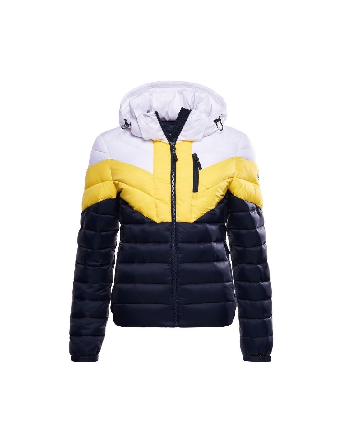 Superdry Color Block Fuji Giallo/Blu Navy