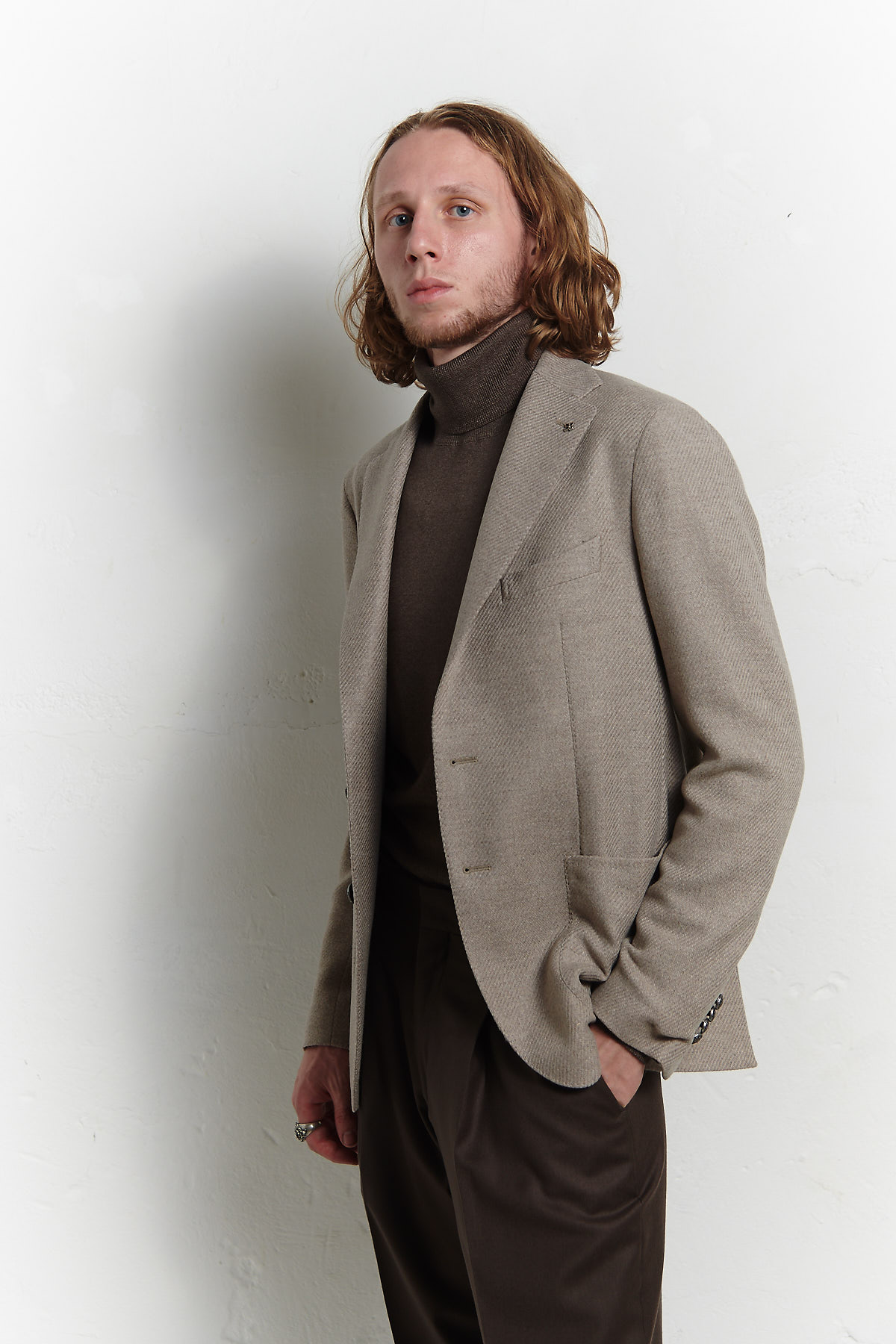 TAGLIATORE Giacca monopetto con rever classico