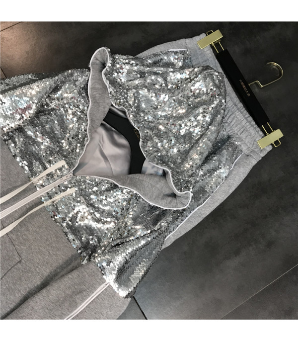 Tuta felpa sequin style