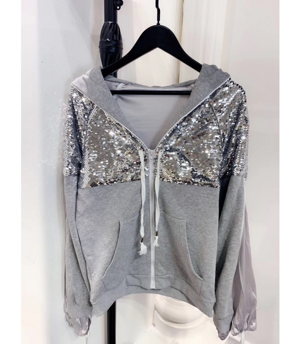 Tuta felpa sequin style