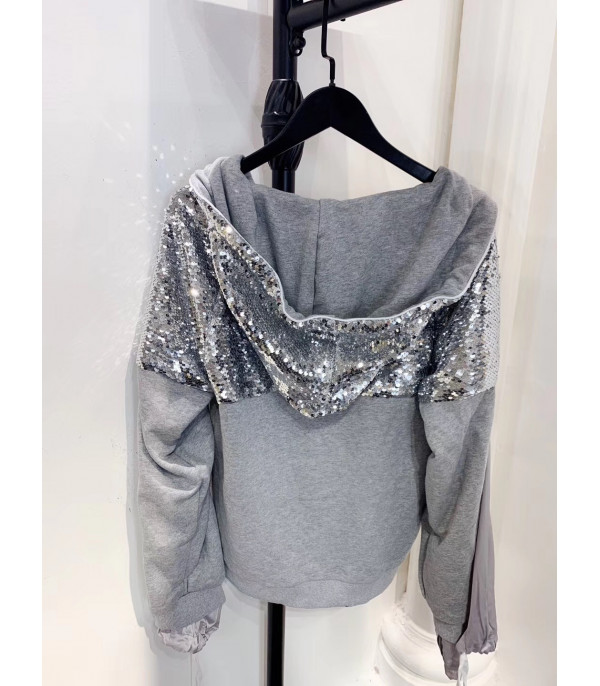 Tuta felpa sequin style