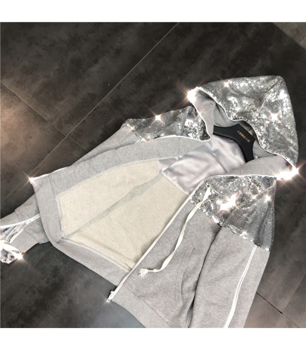 Tuta felpa sequin style