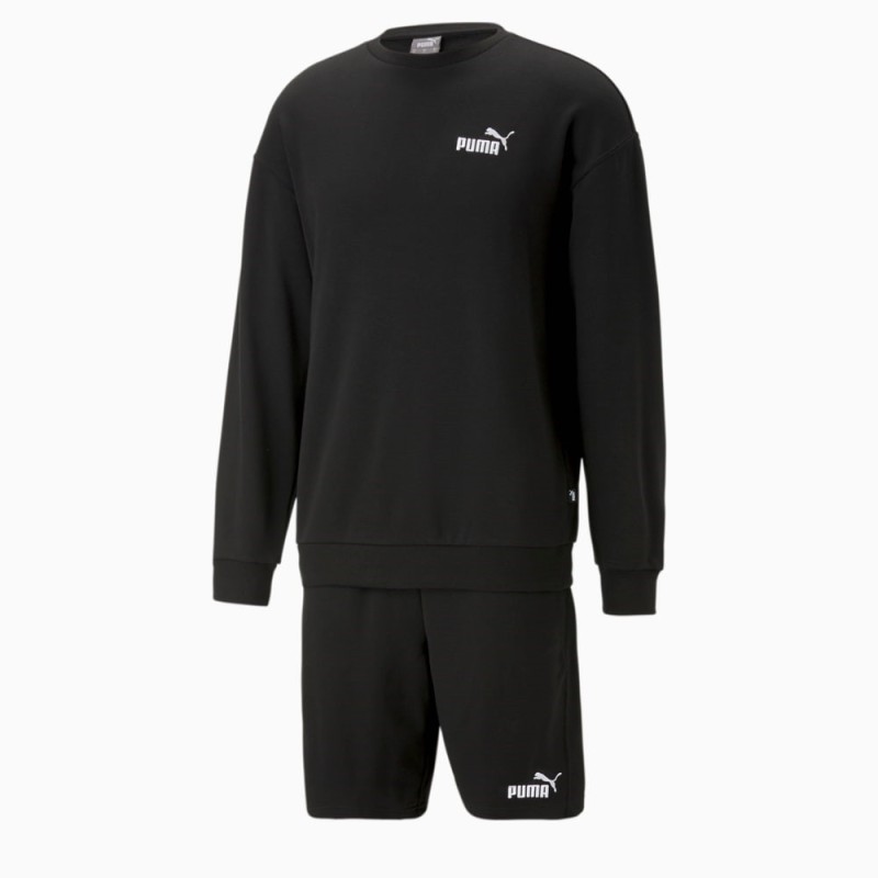 Tuta Puma Relaxed  Felpa+ Short Uomo
