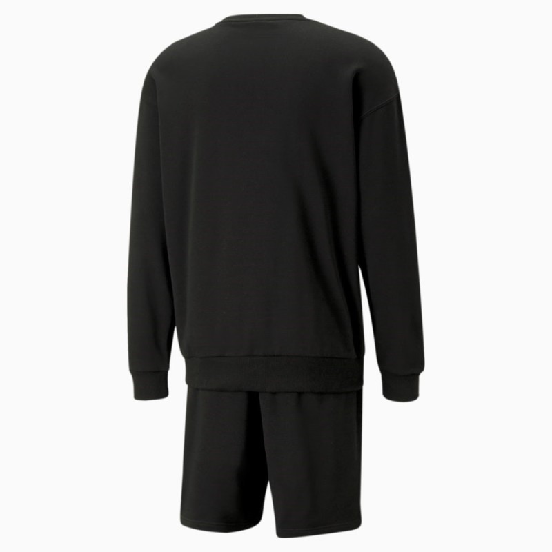 Tuta Puma Relaxed  Felpa+ Short Uomo