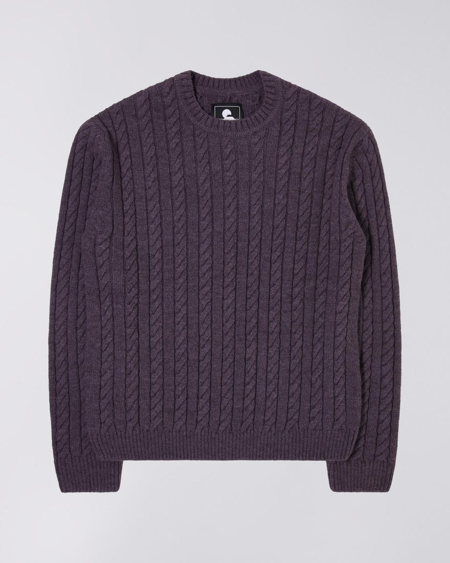 TWISTED CREW NECK SWEATER