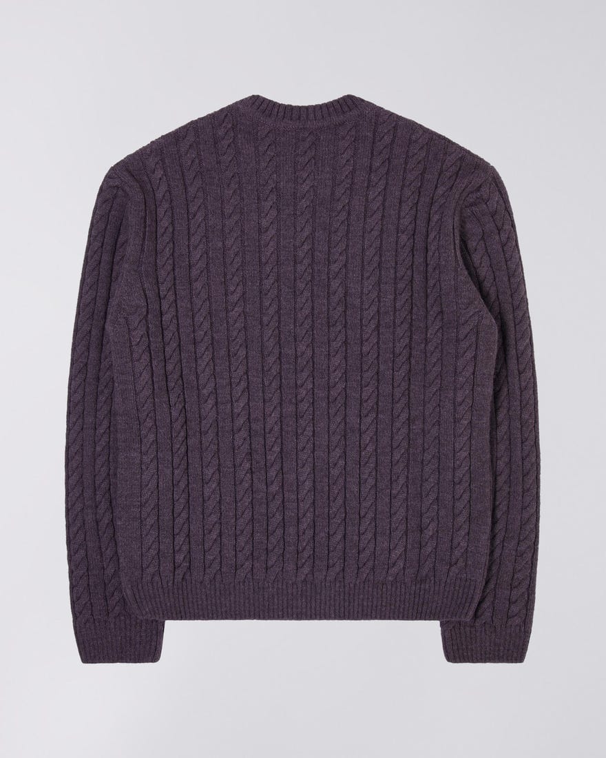 TWISTED CREW NECK SWEATER