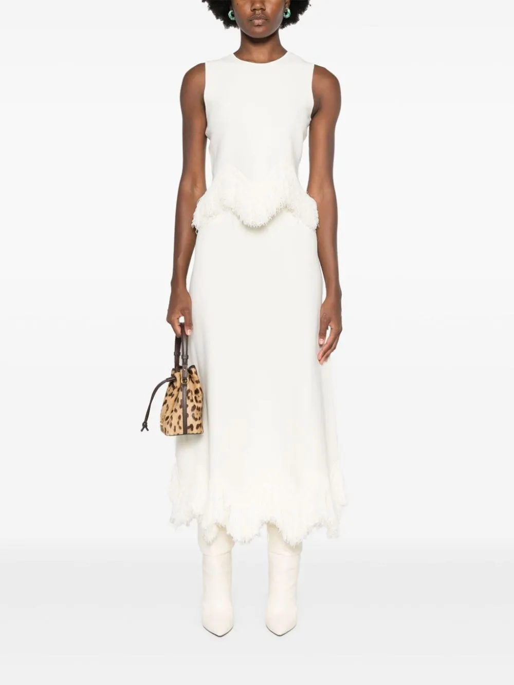 Ulla Johnson-Gonna midi con frange