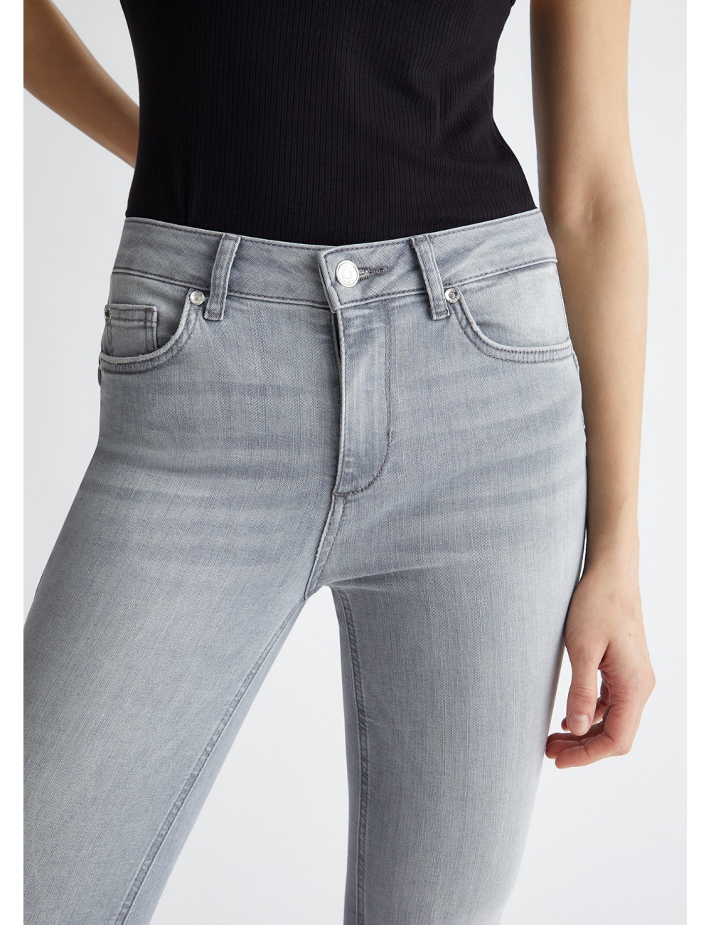 UXX037 88255 JEANS SKINNY BOTTOM UP LIU JO PANTALONE DENIM PANTALONI DONNA SLIM