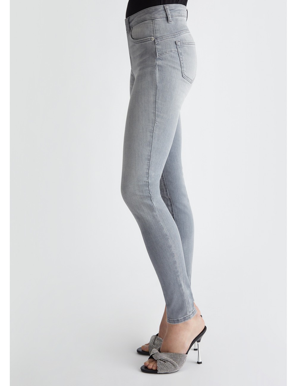 UXX037 88255 JEANS SKINNY BOTTOM UP LIU JO PANTALONE DENIM PANTALONI DONNA SLIM