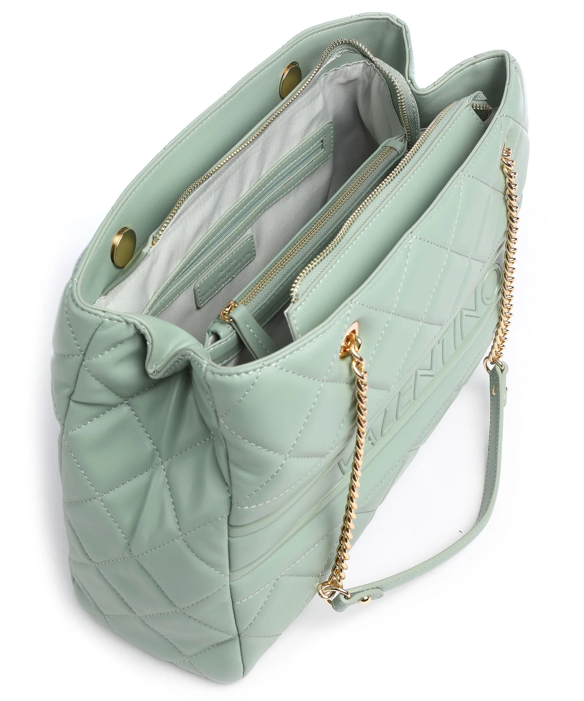  Valentino Bags Ada Borsa shopper pelle sintetica verde chiaro  