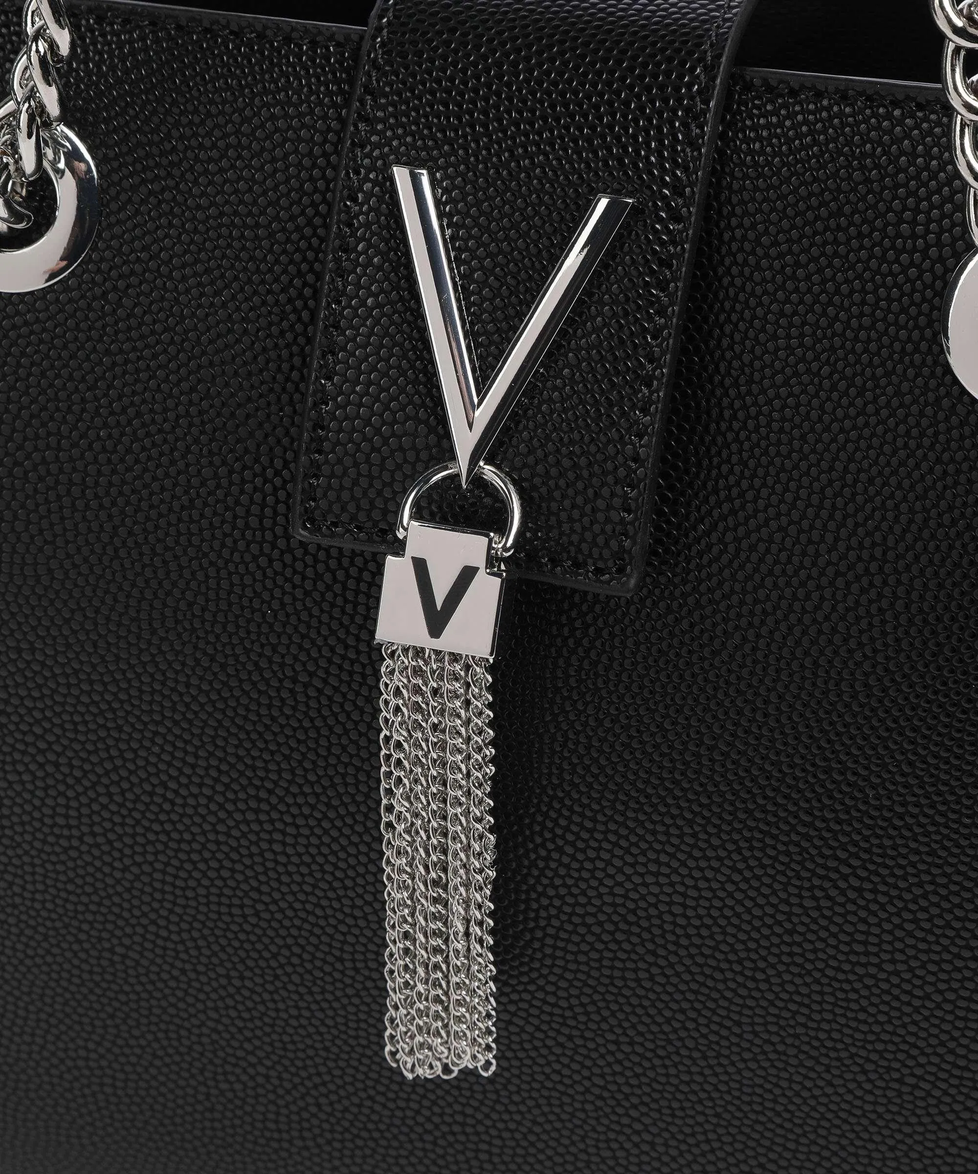  Valentino Bags Divina Borsa shopper pelle sintetica nero  