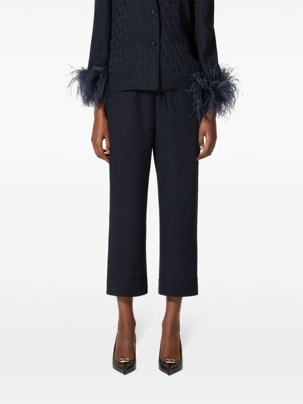   Valentino Garavani  Pantaloni in seta 