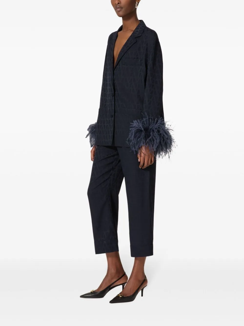   Valentino Garavani  Pantaloni in seta 