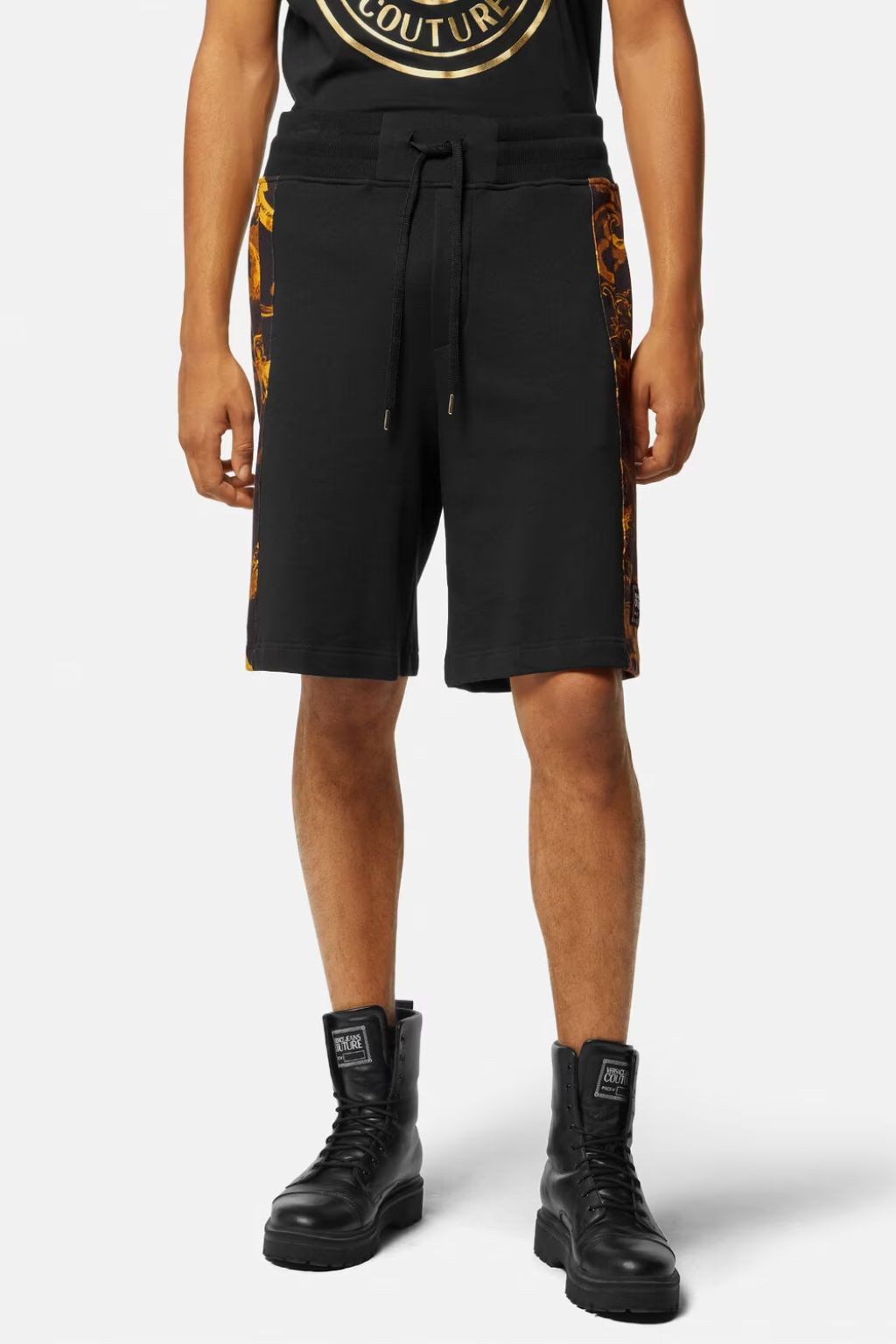 VERSACE JEANS COUTURE BERMUDA IN FELPA D3C0