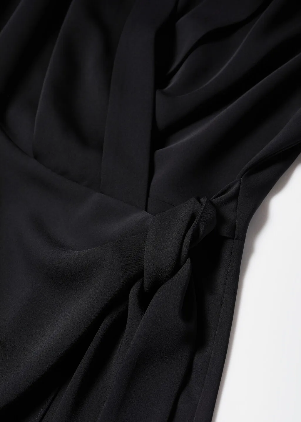 Vestito incrociato nodo