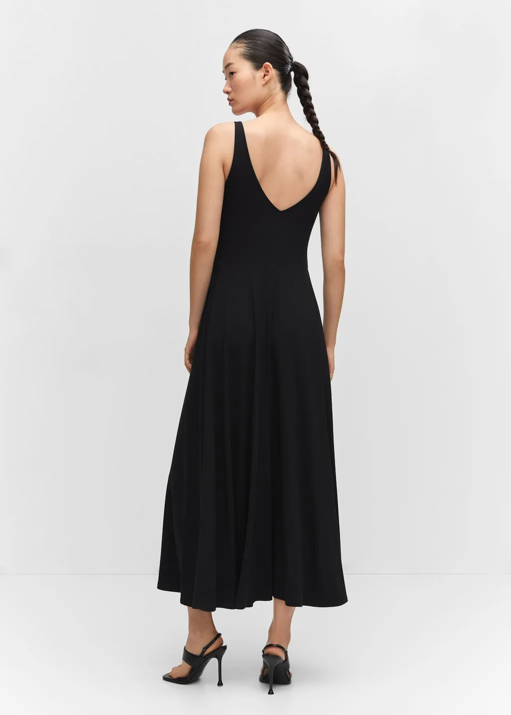 Vestito maglia nodo