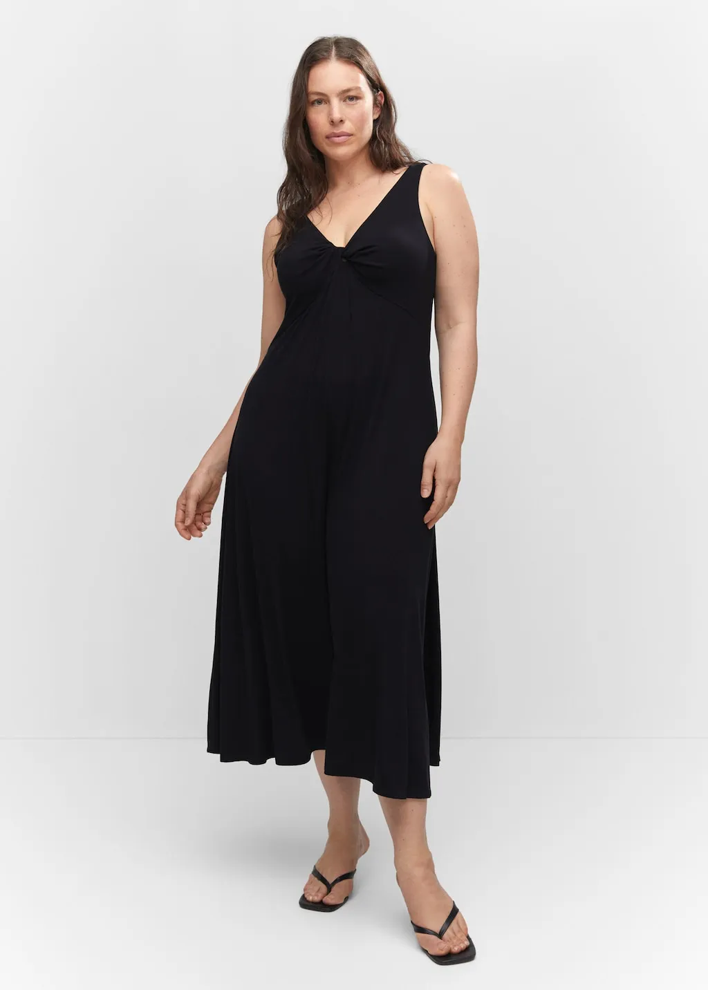 Vestito maglia nodo