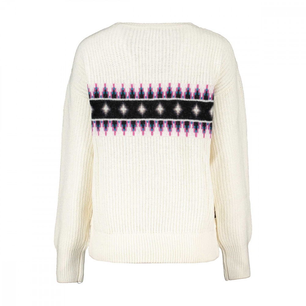 WOOLRICH MAGLIONE GIROCOLLO JACQUARD DONNA
