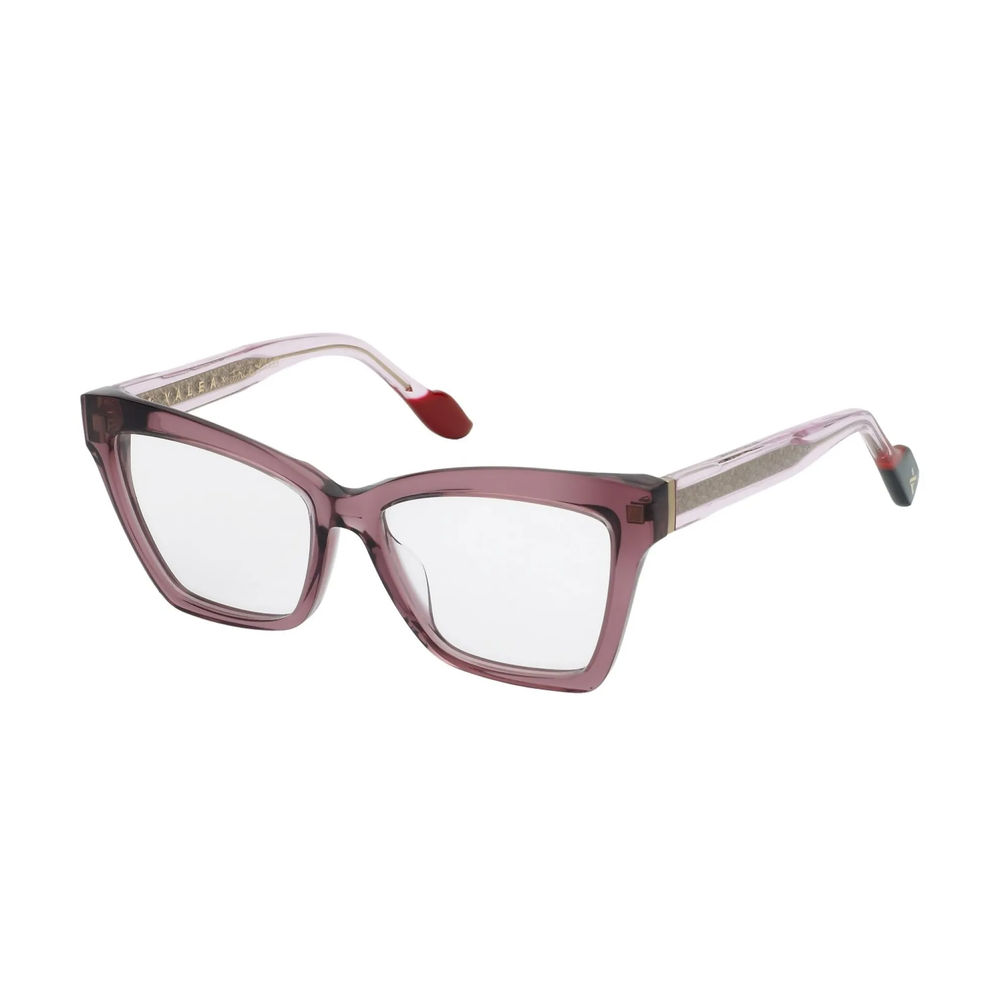   Yalea VYA173 - 0856 Rosa Trasparente Lucido | Occhiale Da Vista Donna 