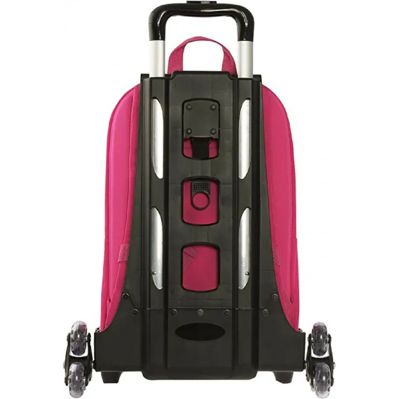 ZAINO ORGANIZZATO TROLLEY STACCABILE SCUOLA NEW RAINBOW HIGH 45X35X22CM MGA ORIGINAL COLLECT PANINI SCUOLA ITALY